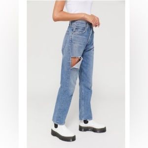 AGOLDE ‘90s High-Waisted Straight Leg Jean